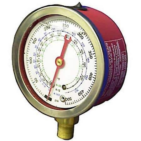 High Side R12 and R22 Auto Glycerine Refrigerant Gauge