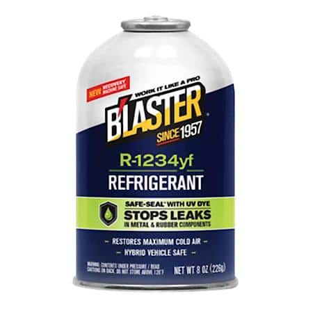 R-1234yf A/C Refrigerant Refill with Stop Leak, 8 oz.