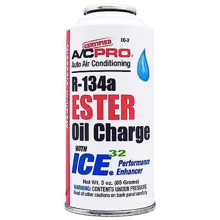 Certified A/C Pro R-134a Ester Oil Charge With ICE 32 (3 oz.)