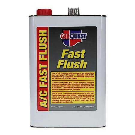 Fast Flush AC Oil Lubricant: Removes Old Oil/contaminant, NonHazardous, Biodegradable, 128 oz