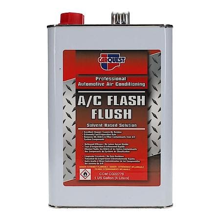 Flash Flush AC Oil Lubricant: Fast Evaporating, Leaves no residue, Non-corrosive, Flammable, 128 oz