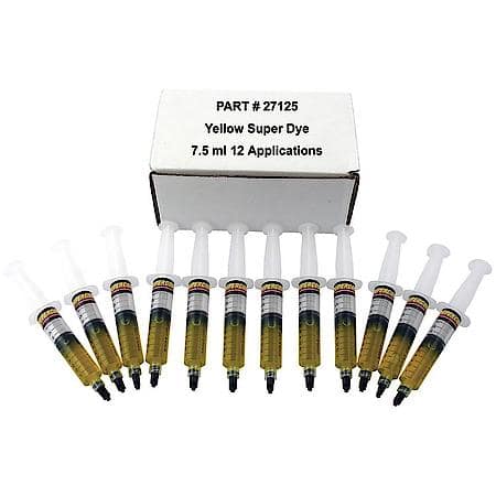 UV Dye 1/4 oz Single Application Syringe