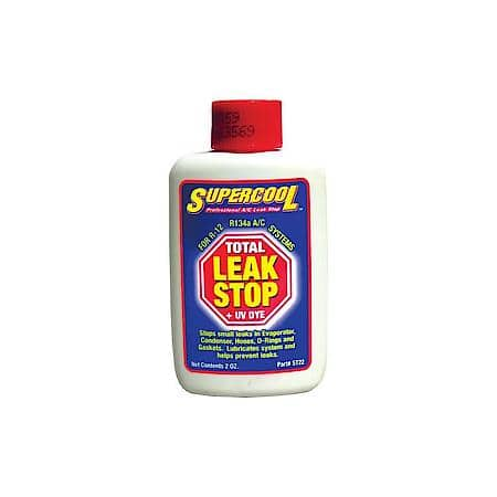 Total Leak Stop + UV Dye AC Oil Lubricant: Stops Small Leaks In Rubber Components, 2 oz