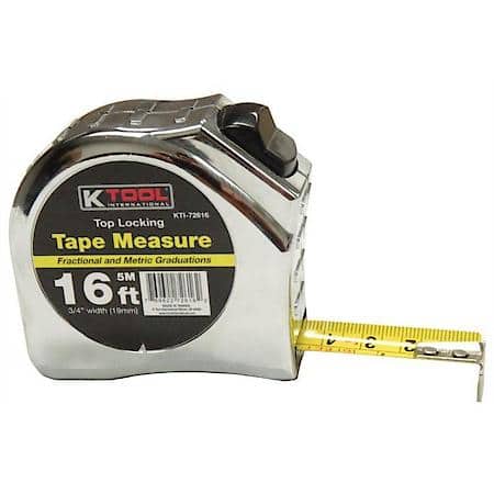 Tape Measure 3/4" X 16'/5M