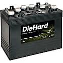 Golf Cart Battery, 12 Volts, Group size GC12, 20 amp hour rate: 150, Minutes at 25 amps: 280