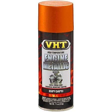 Engine Metallic: Burnt Copper, Aerosol, Ceramic Resins Resist Heat Up To 500 Deg. F, 11 Oz