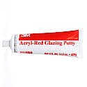 Acryl-Red Glazing Putty, 05098, 14.5 oz tube