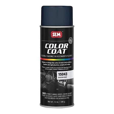 Shadow Blue Color Coat - The industry standard for vinyl or plastic restoration