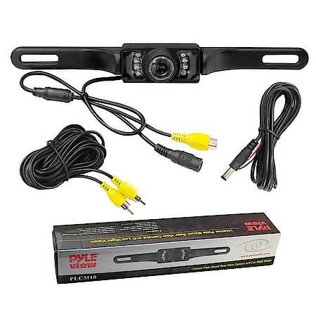 License Plate Mount Rear View Camera with Night Vision