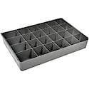 Fixed Tray for Dorman Drawer - 24 Fixed Bins