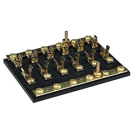 Heavy Duty Fuse & Terminal Block 4 Gang