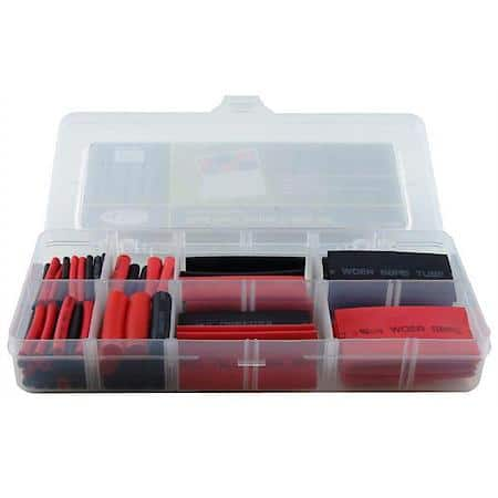 Dual-Wall Heat Shrink Tube Assortment - 105 Pieces