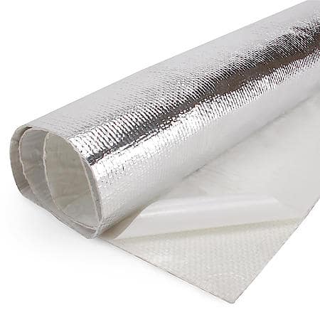 Heat Screen w/ Adhesive Backing - 36in x 40in - Reflective Heat Barrier Multi-use Material