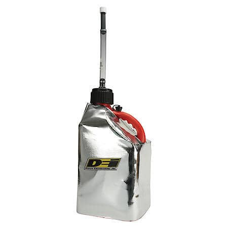 Reflective Fuel Jug Cover - 5 Gallon - Square - Keeps fuel cans cool in direct sunlight