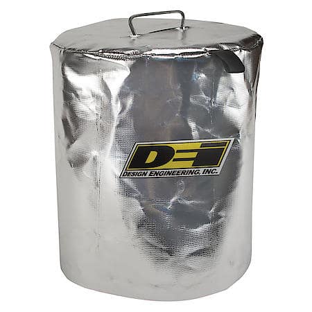 Reflective Fuel Can Cover - 5 Gallon - Metal Round Race Can - Keep fuel cans cool in direct sunlight