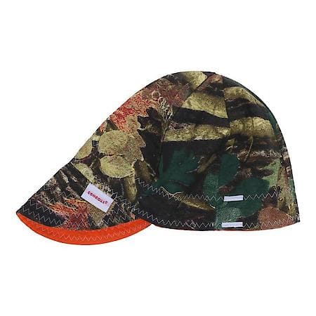 Reversible Multi-Colored Welding Cap, Size 7-1/2 - 100% cotton cap - Colorful and sporty