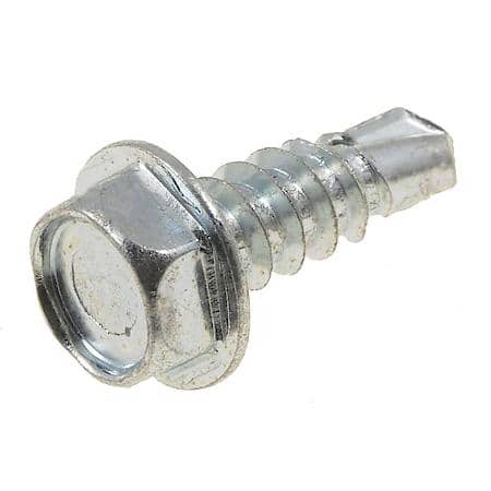 Self Tapping Screw-Hex Washer Head-No. 8 x 1/2 In. (Sold by each)