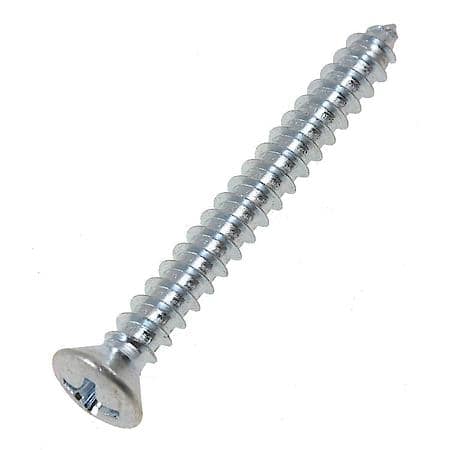 Sheet Metal Screw-Phillips Oval Head-No. 8 x 1-1/2 In.