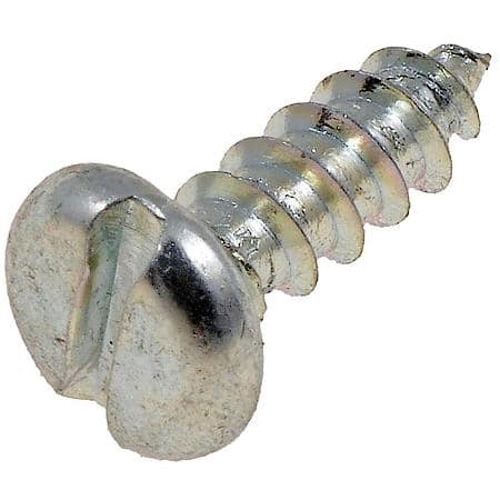 Sheet Metal Screw-Slotted Oval Head-No. 8 x 1/2 In. (sold by each)