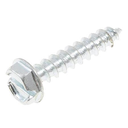 Sheet Metal Screw-Hex Washer Head Head-No. 10 x 1 In.