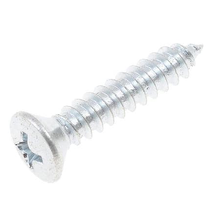 Sheet Metal Screw-Phillips Oval Head-No. 10 x 1 In.