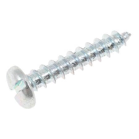 Sheet Metal Screw-Slotted Pan Head-No. 10 x 1 In.