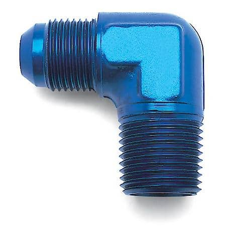 Adapter Fitting - 3 AN x 1/8" NPT (Blue)