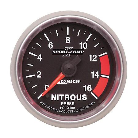 Sport-Comp II Electric Nitrous Pressure Gauge