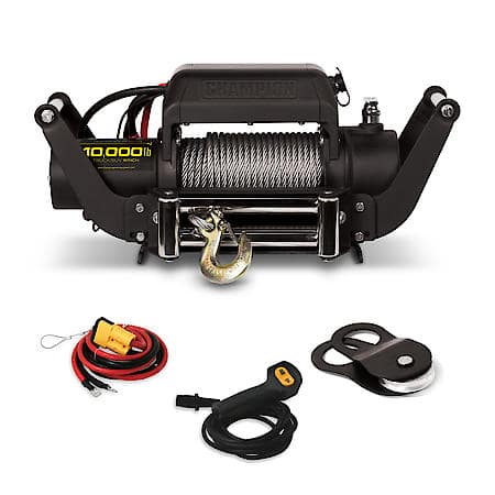 10,000-lb. Truck/SUV Winch Kit with Speed Mount and Remote Control