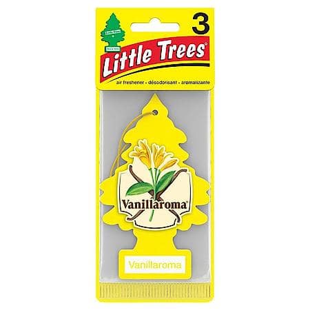 Hanging Air Freshener: Vanillaroma Scent, 3 Pack