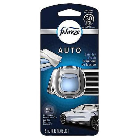 Vent Clip Air Freshener: Laundry Fresh Scent, 1 Pack