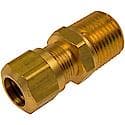 Air Brake Tubing-Male Connector-1/2 In. x 1/2 In.