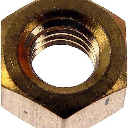 Hex Nut-Brass- 5/16-18 X 1/4 In. (sold by each)