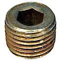 Pipe Plug C.S. Hex M10-1.0, Head Size 5mm (sold by each)