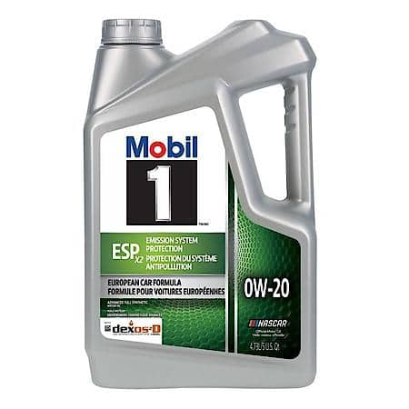 ESP X2 Full Synthetic: 0W-20 Motor Oil, 5 Quart