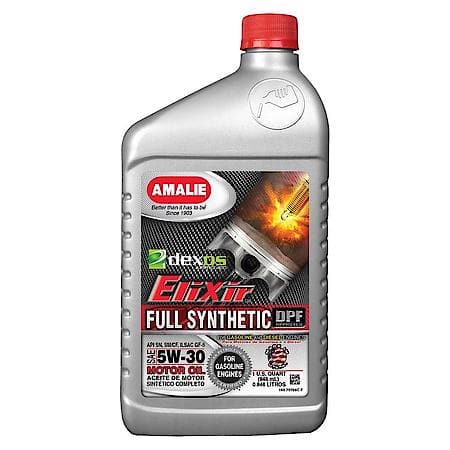 Elixir DEXOS1 5W30 Full Synthetic Motor Oil, 1 Quart