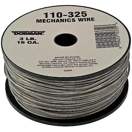 16 Gauge 3 Pound Spool Mechanics Wire