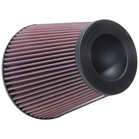 Universal Clamp On Reusable Air Filter: Flange Diameter 6", Filter Height 8", Flange Length 0.6"