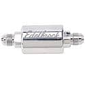 High-Flow Fuel Filter #8129 Polished Finish