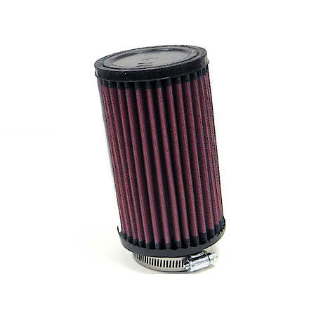 Universal Clamp On Reusable Air Filter: Flange Diameter 2.3", Filter Height 6", Flange Length 1"