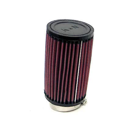 Universal Clamp On Reusable Air Filter: Flange Diameter 2.3", Filter Height 6", Flange Length 0.8"