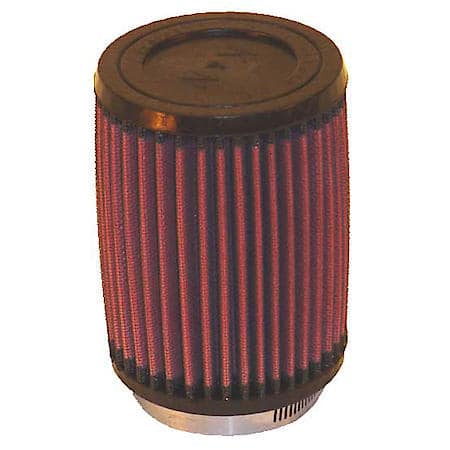 Universal Clamp On Reusable Air Filter: Flange Diameter 2.9", Filter Height 5.4", Flange Length 0.6"