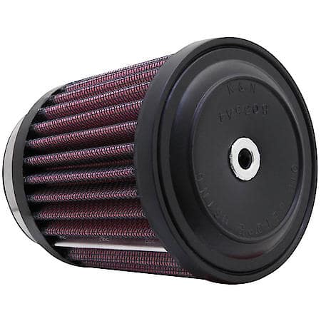 Universal Clamp On Reusable Air Filter: Flange Diameter 2", Filter Height 3.5", Flange Length 0.6"