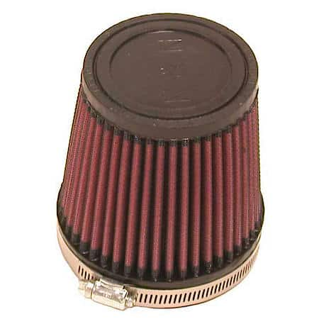 Universal Clamp On Reusable Air Filter: Flange Diameter 3.9", Filter Height 4.3", Flange Length 0.4"