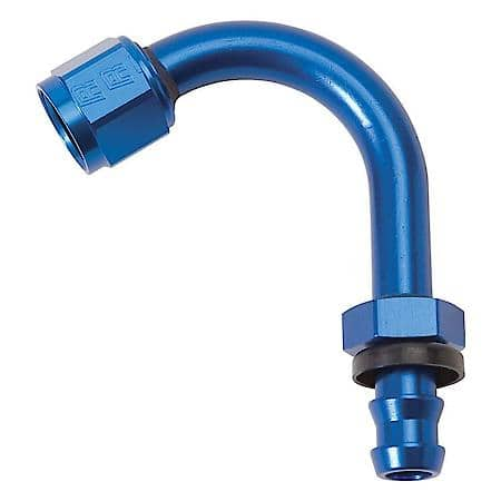 Twist Lok Hose End, (Radius - 1 in.), 120° - 6 AN