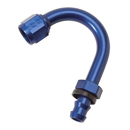 Twist Lok Hose End, (Radius - 1-1/4"), 150° - 10 AN