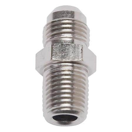 Straight Flare to Pipe - Endura Adapter, 4 AN to 1/4" NPT