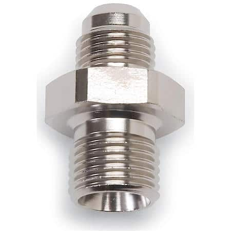 Flare to Metric Thread Adapter, 6 AN Flare to 14 mm X 1.5