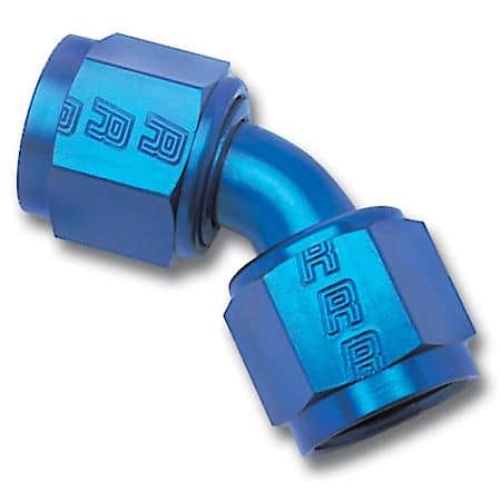 AN Swivel Coupler Adapter Fittings - 4 AN, 45°