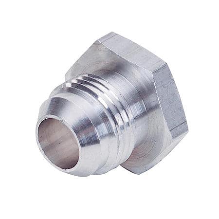 Aluminum Tank Weld Bung; -12AN; 1-1/16 in.-12 SAE Straight Thread